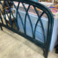 TETE DE LIT ROTIN BAMBOU BLEU NUIT