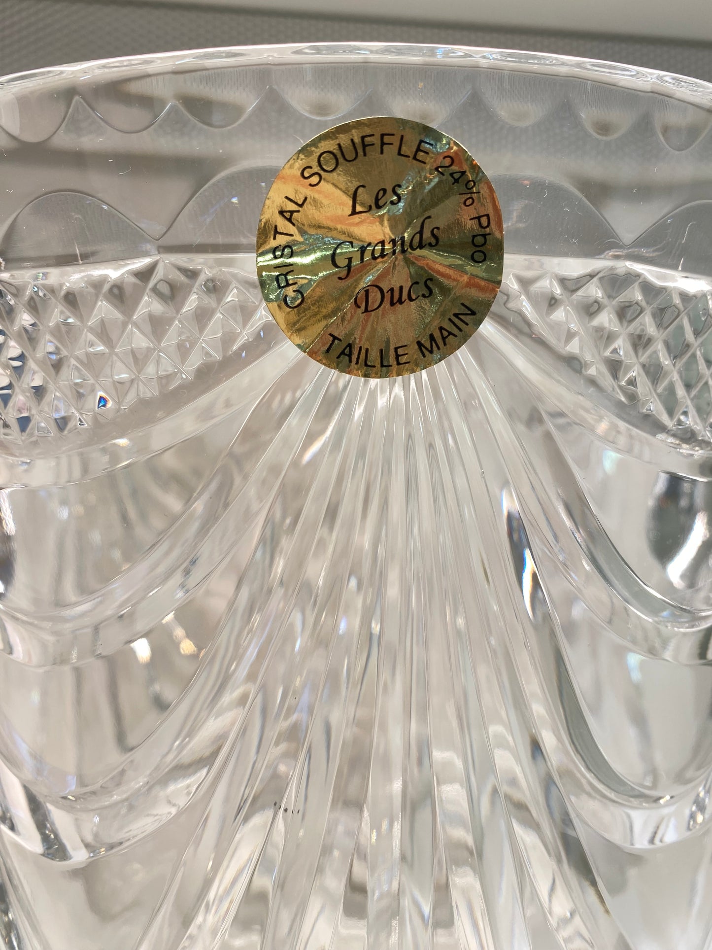 GRAND SEAU A CHAMPAGNE CRISTAL SOUFFLE 24%
