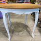 Table basse en bois massif rénové