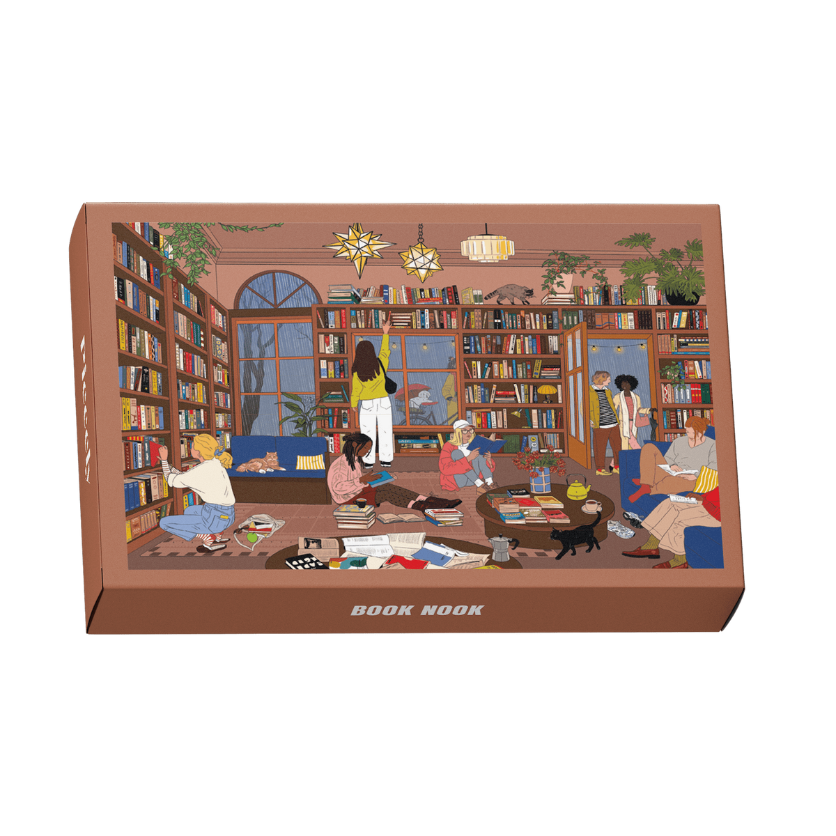 Puzzle Book Nook 99 Pièces Piecely