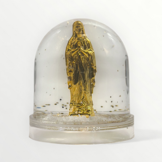 Boule à neige "Vierge Marie" Or