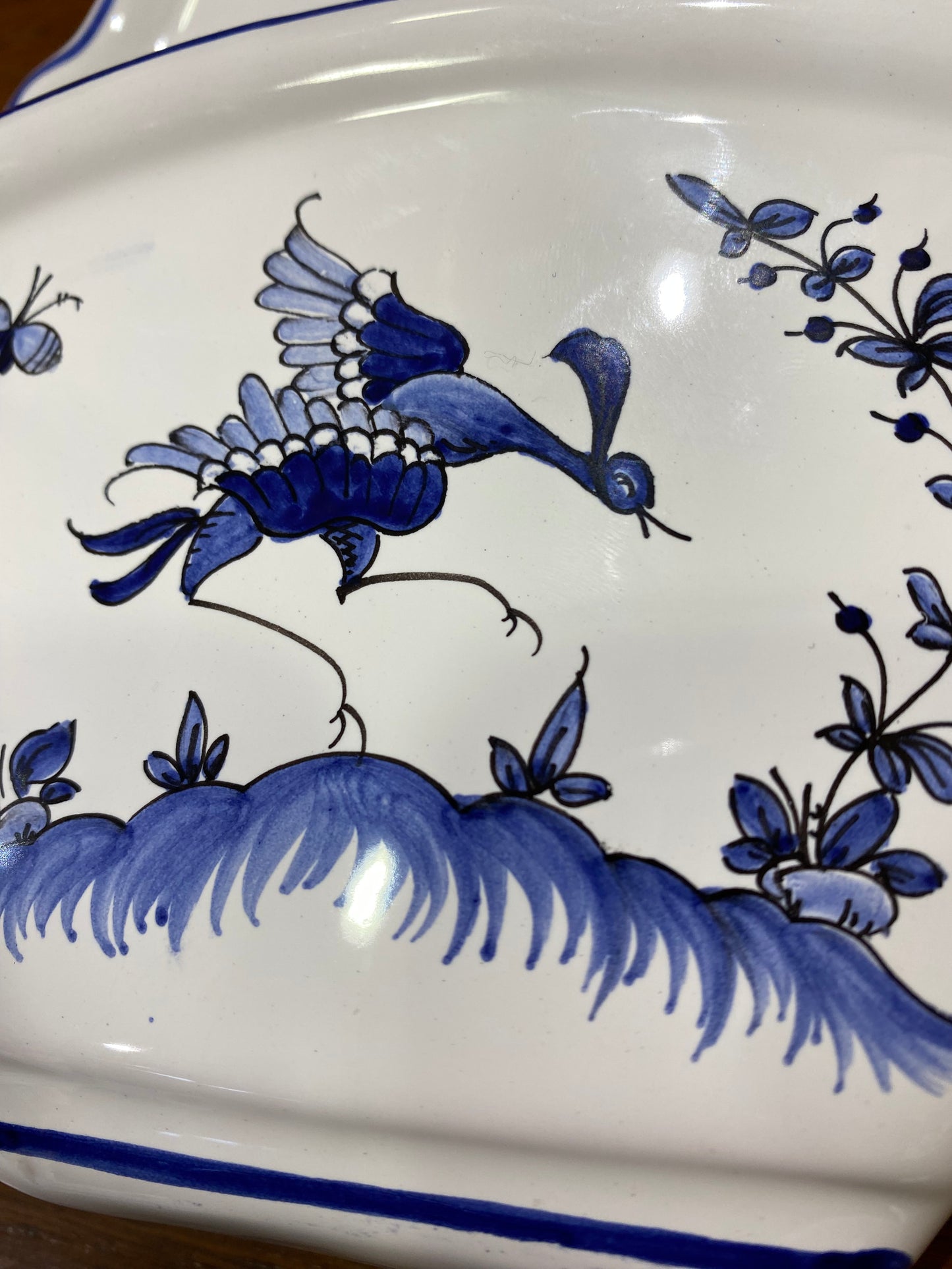 Porte Filtres en Faience De Moustiers