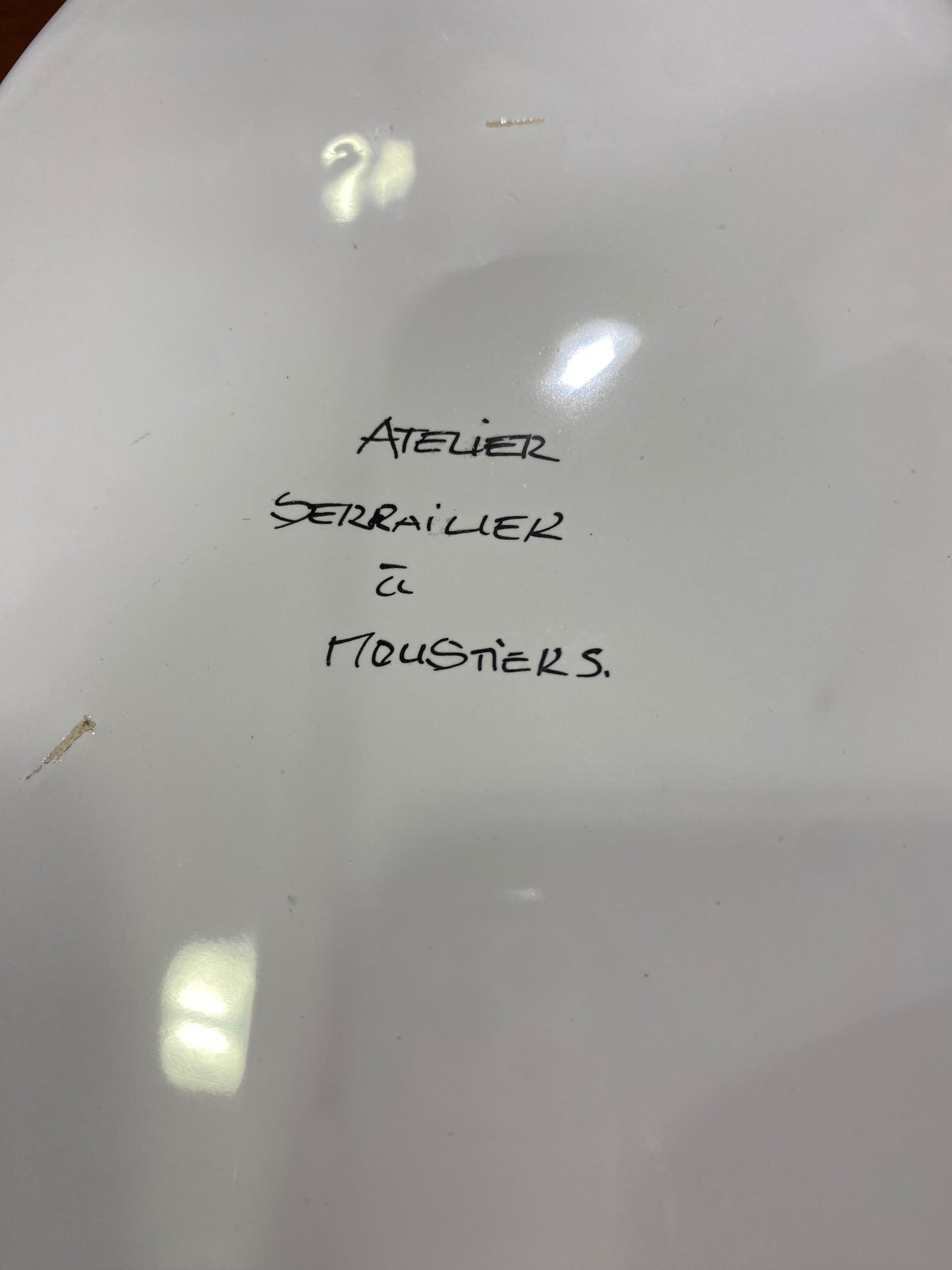 Porte Filtres en Faience De Moustiers