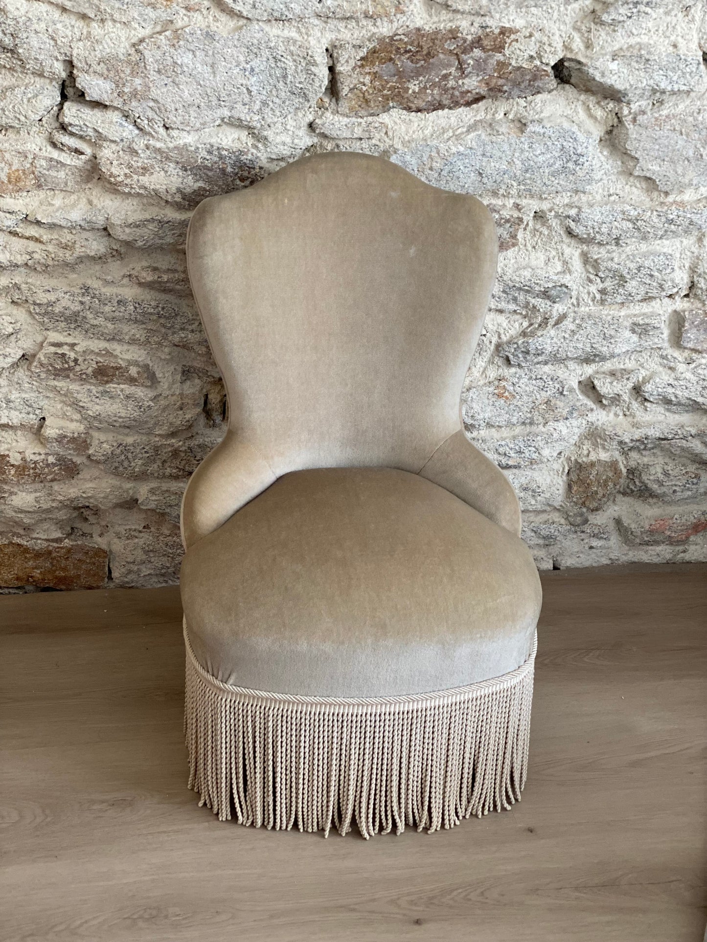 Petit fauteuil crapaud