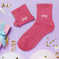Chaussettes paillettes "TETUE"