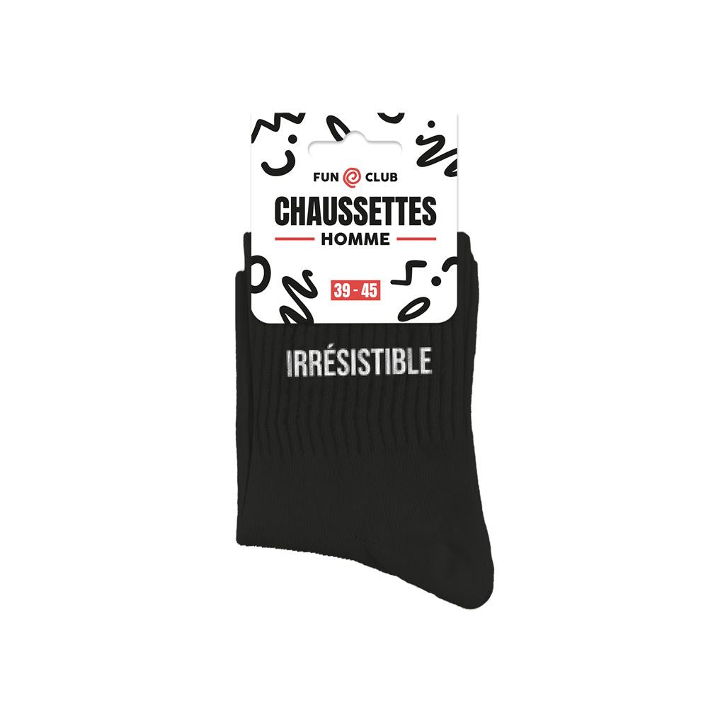 Chaussettes "irrésistible"