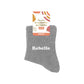 Chaussettes paillettes enfant "rebelle" taille 30-35