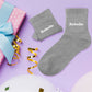 Chaussettes paillettes enfant "rebelle" taille 30-35