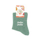 Chaussettes paillettes enfant "jolie jolie" taille 30-35