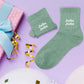 Chaussettes paillettes enfant "jolie jolie" taille 30-35