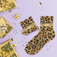 Chaussettes paillettes "FELINE"