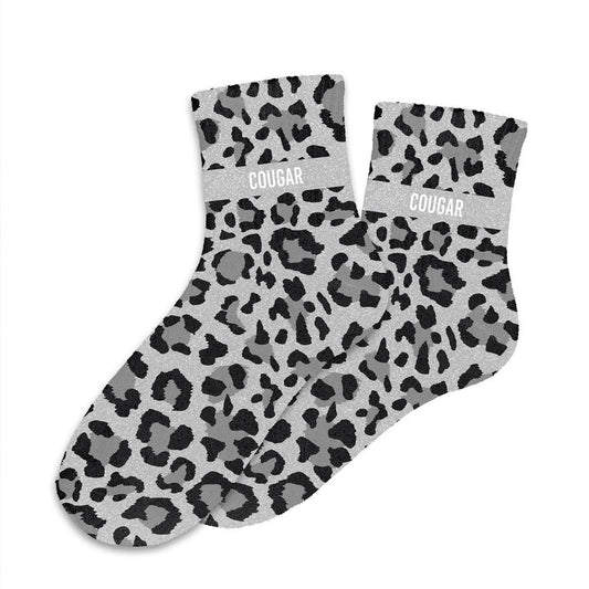 Chaussettes paillettes "cougar"