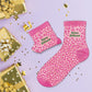 Chaussettes paillettes léopard "zéro défaut"