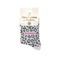 Chaussettes à paillettes léopard "jalouse"
