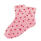 Chaussettes paillettes coeurs "sexy"