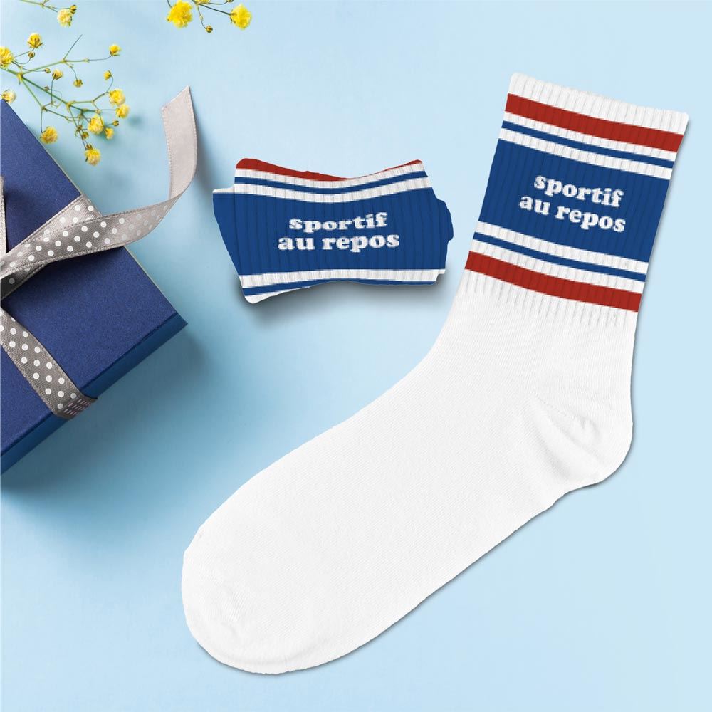 Chaussettes "sportif au repos"