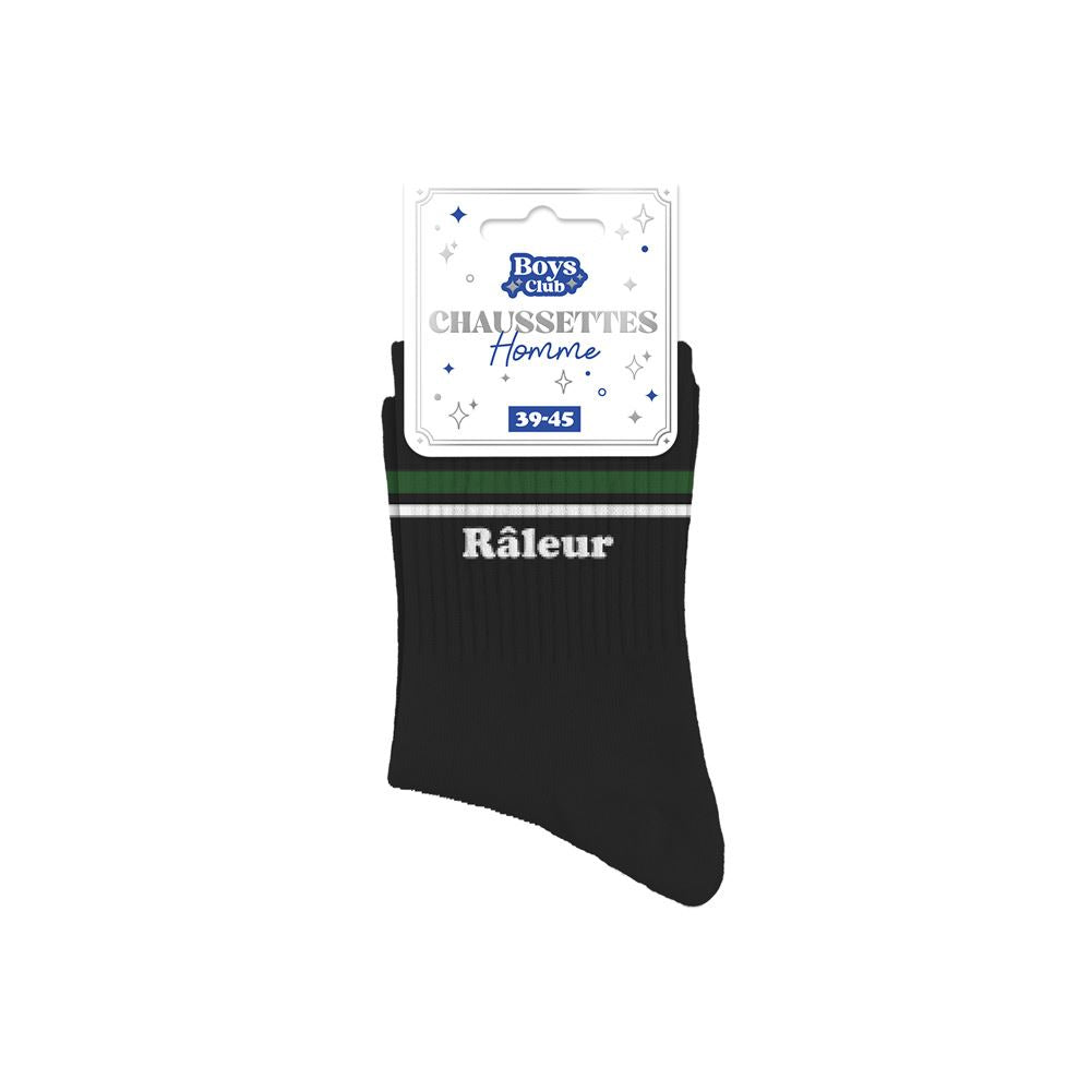 Chaussettes "râleur"