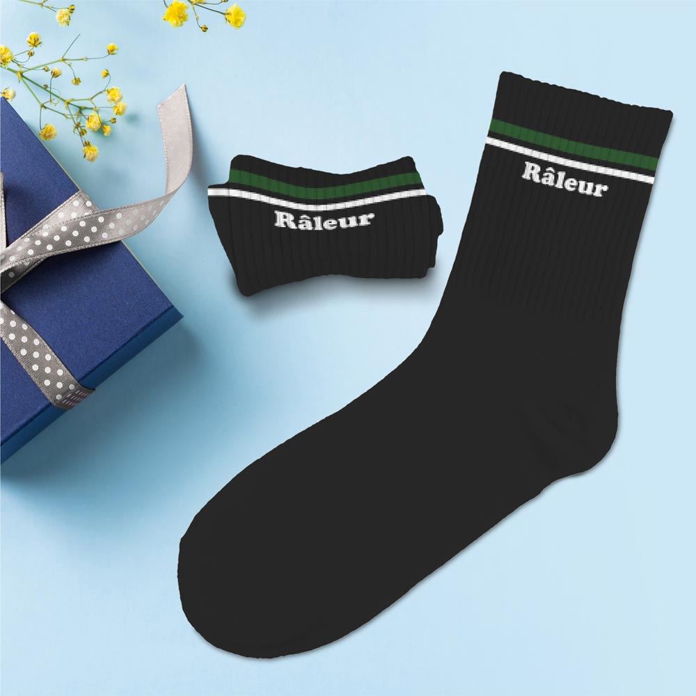 Chaussettes "râleur"