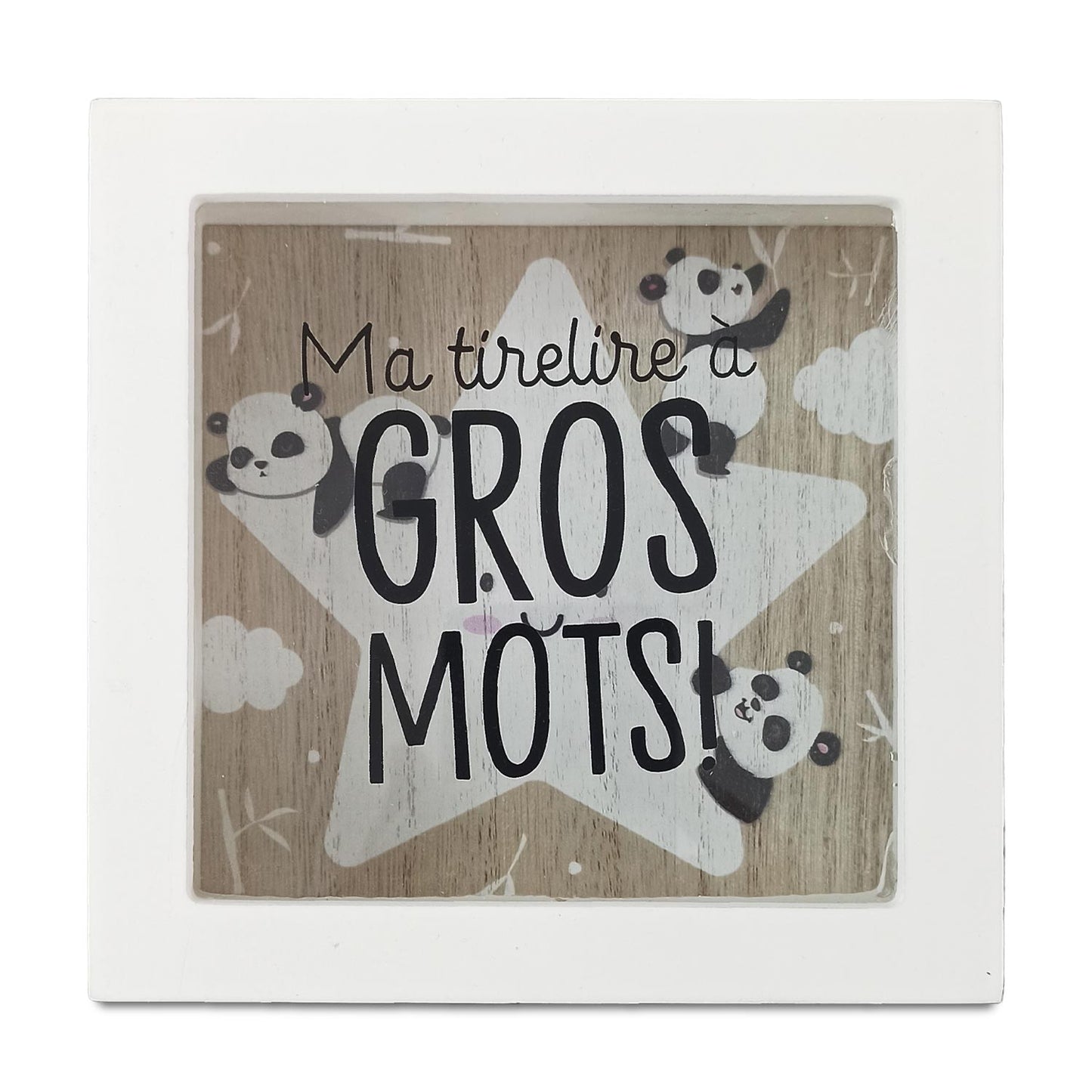 Tirelire à gros mots