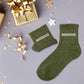 Chaussettes paillettes "BAROUDEUSE"