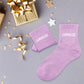 Chaussettes paillettes "lumineuse"