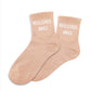 Chaussettes paillettes "meilleures amies"