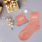 Chaussettes paillettes "LOVEUSE"