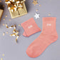 Chaussettes paillettes "REINE"