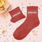 Chaussettes paillettes "DIABOLIQUE"