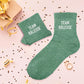 Chaussettes paillettes "TEAM RALEUSE"