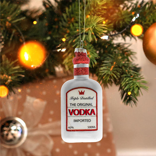 Décoration suspension pour sapin "BOUTEILLE DE VODKA"