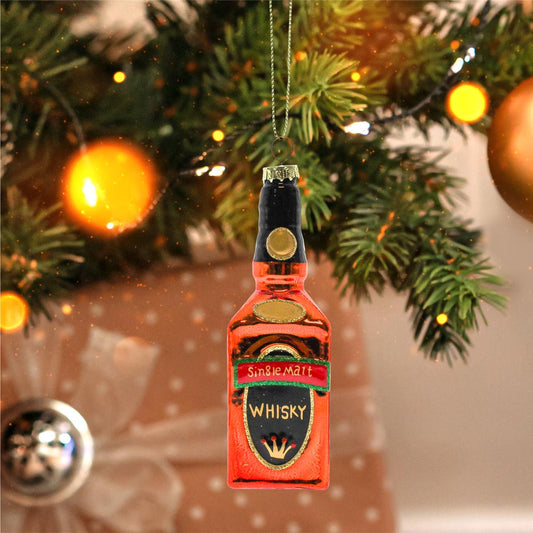 Décoration suspension pour sapin "BOUTEILLE DE WHISKY"
