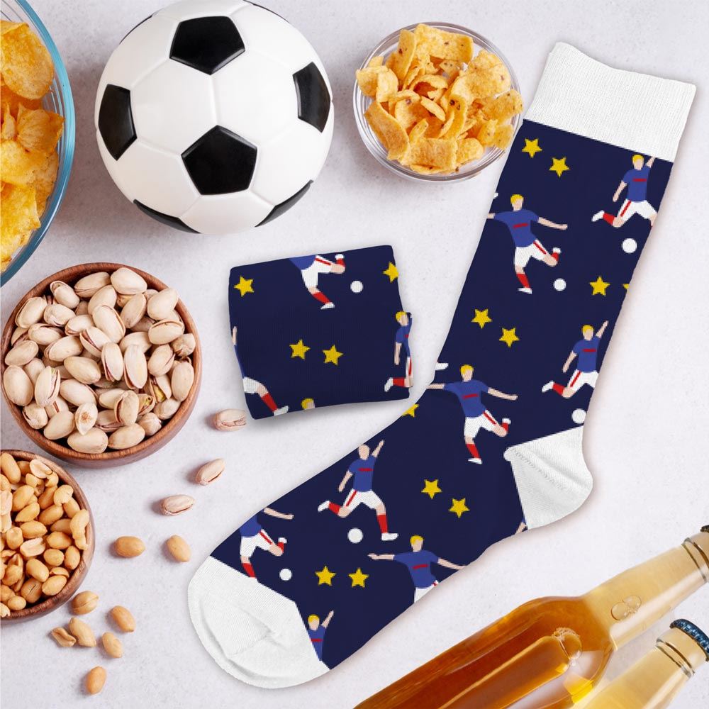 Chaussettes duo "passion foot"