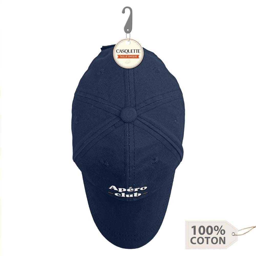 Casquette homme "apéro club"