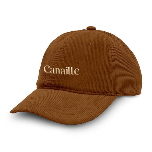 Casquette velours "canaille"