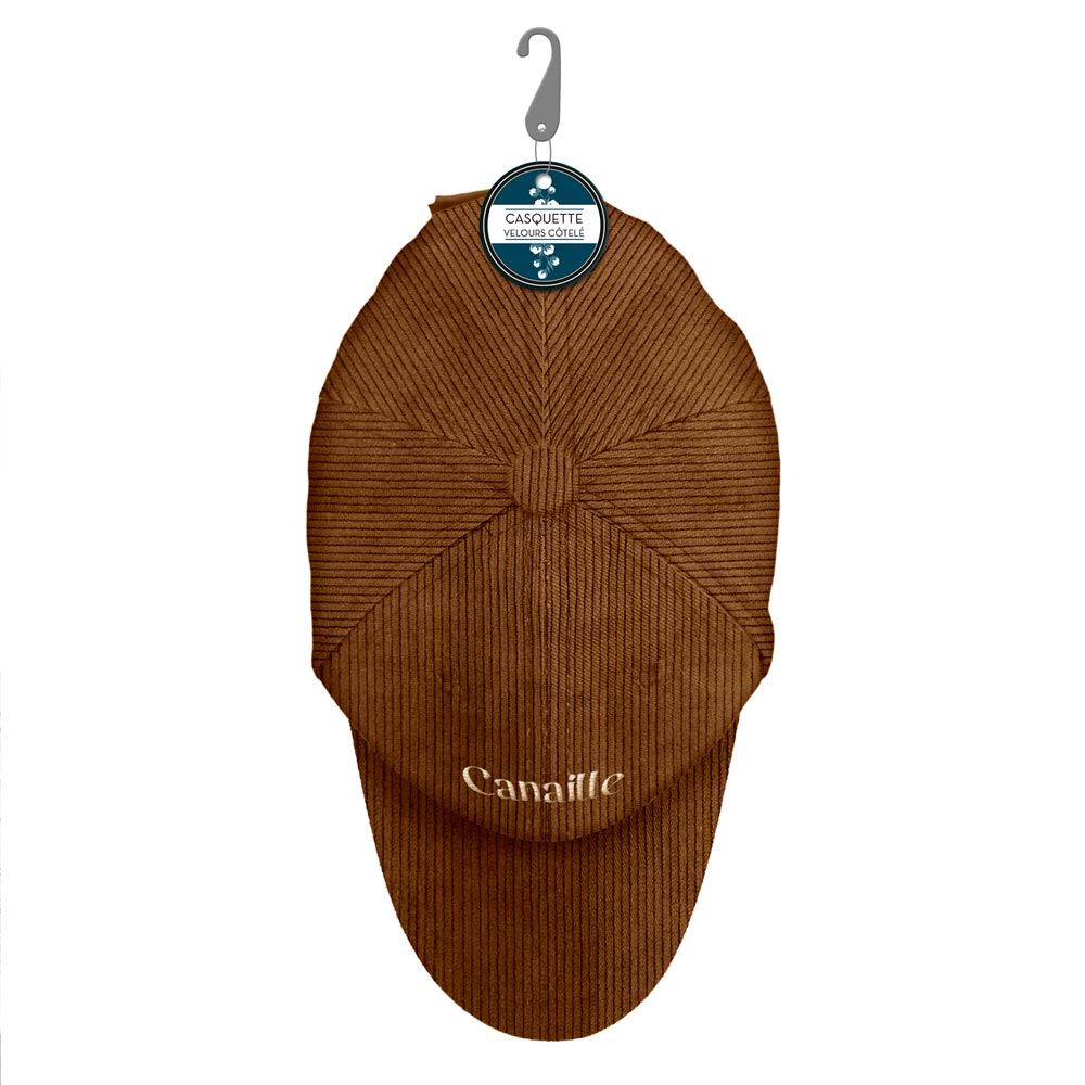 Casquette velours "canaille"