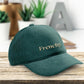 Casquette velours "frenchy"