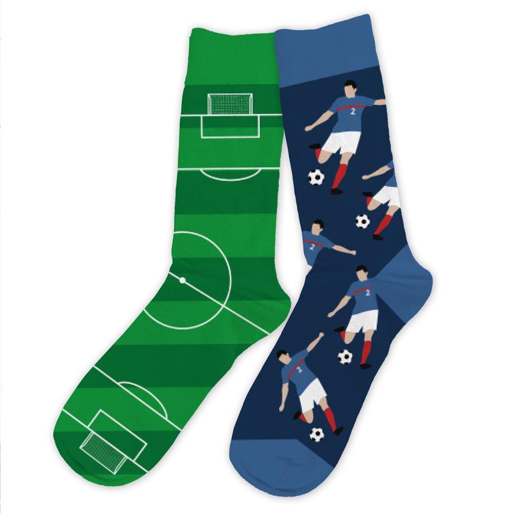 Chaussettes duo "passion foot"