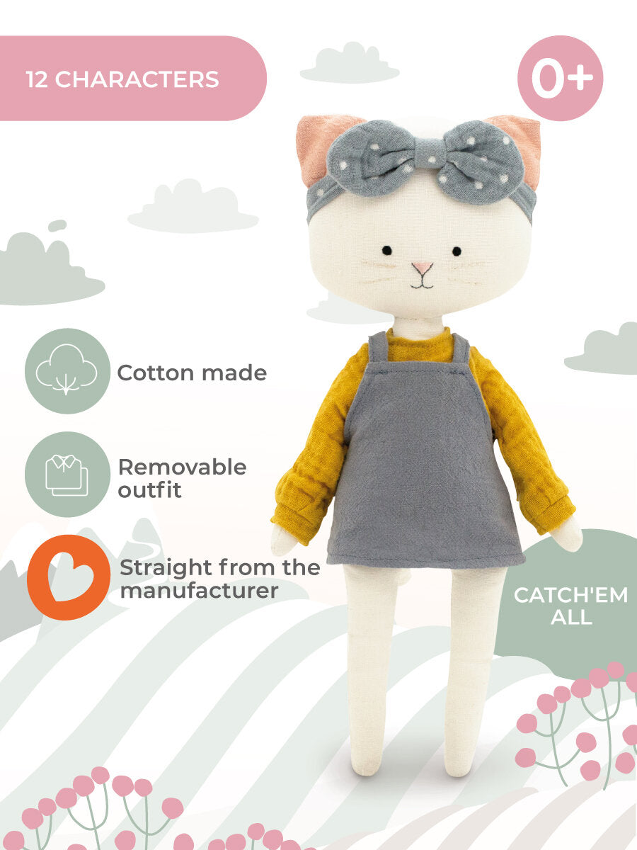 Peluche Christy le chat