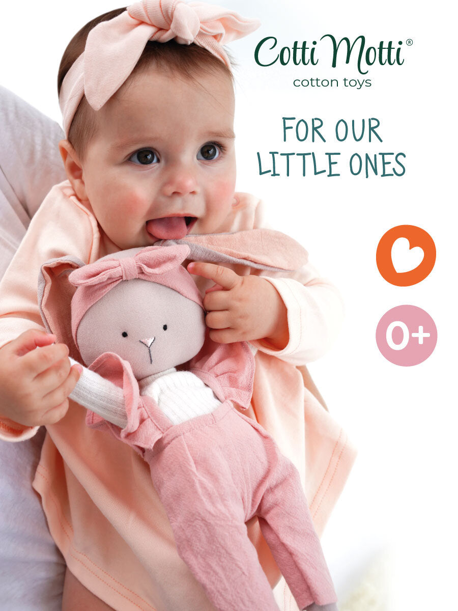 Peluche en coton Cotti Motti, Lucy the Bunny