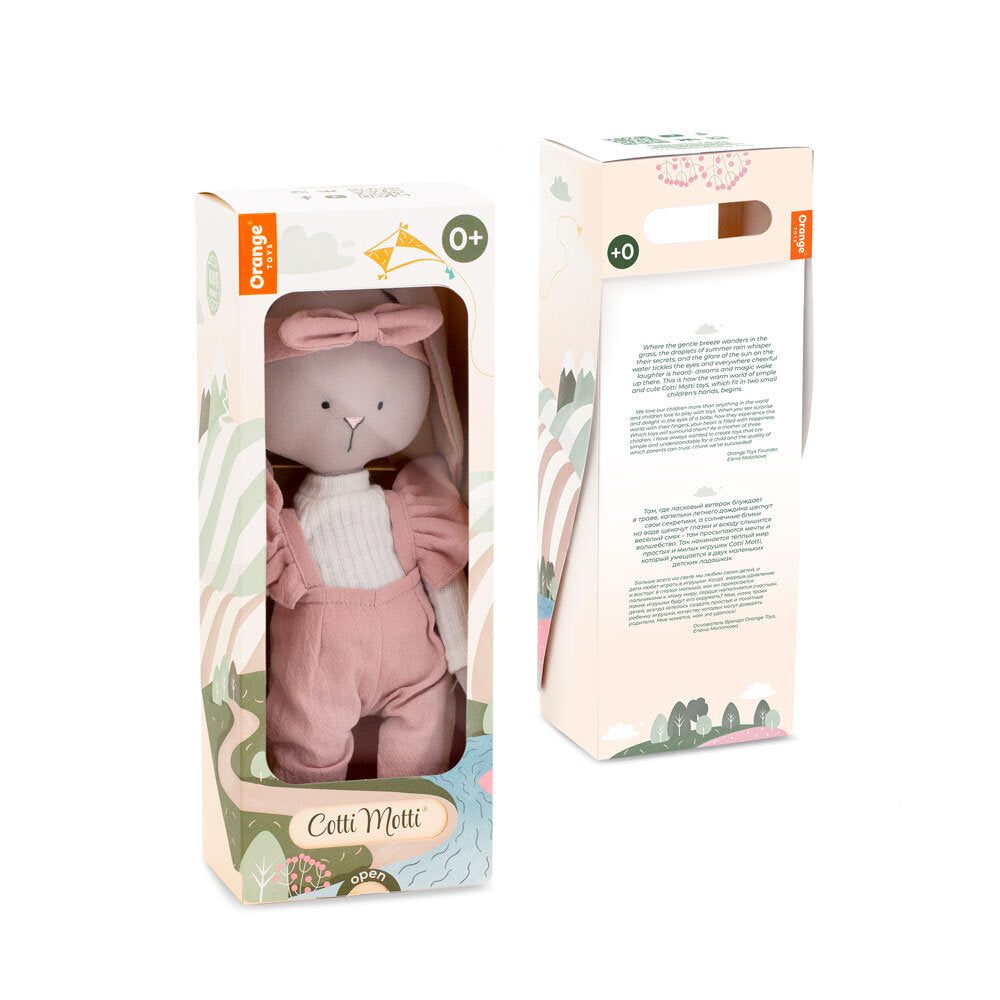 Peluche en coton Cotti Motti, Lucy the Bunny