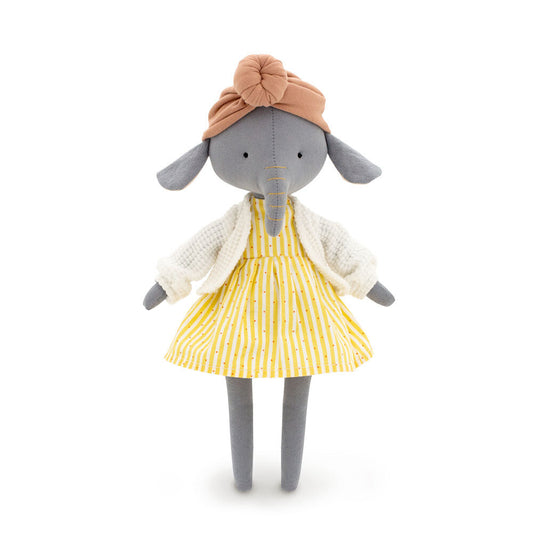Peluche en coton Cotti Motti, Alice the Elephant