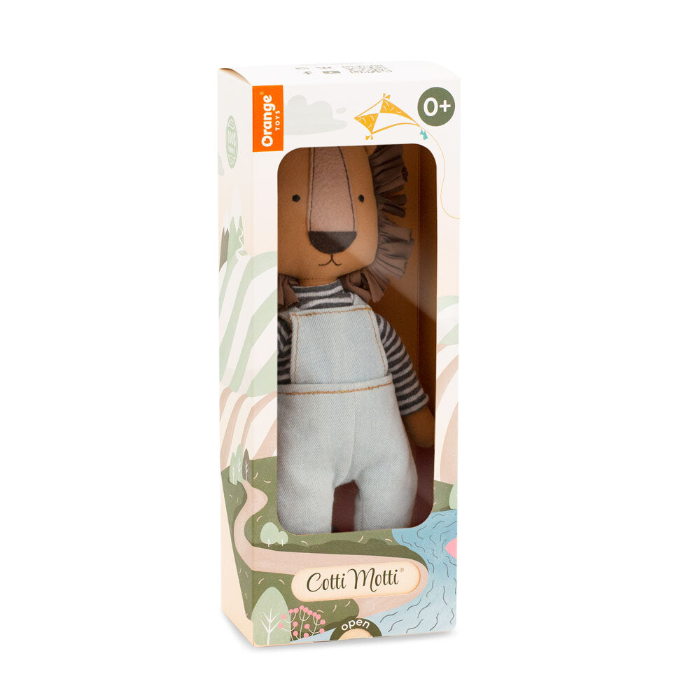 Peluche en coton Cotti Motti, Simon the Lion