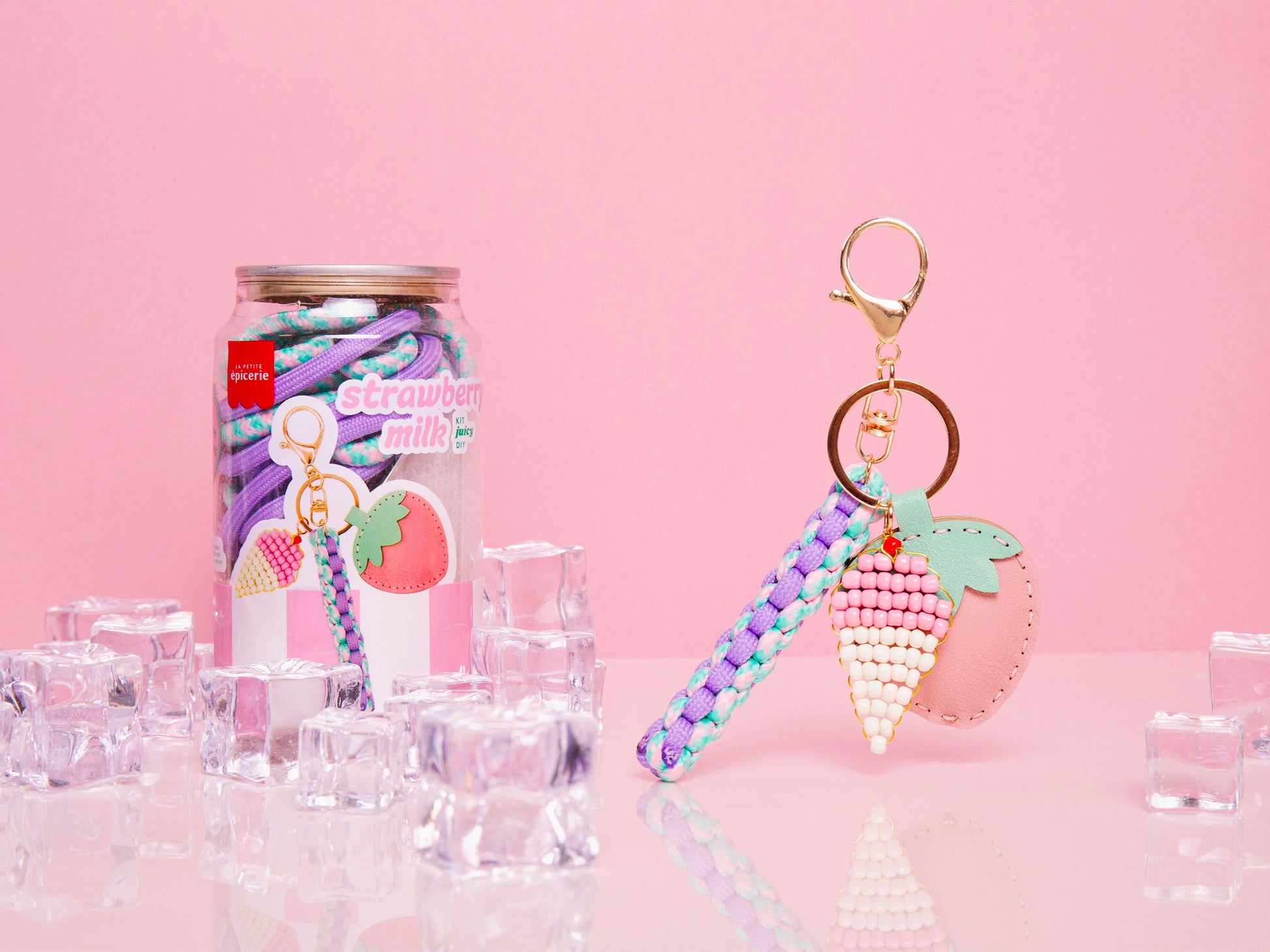 Kit Canette Pshiiit Strawberry Milk La Petite Epicerie