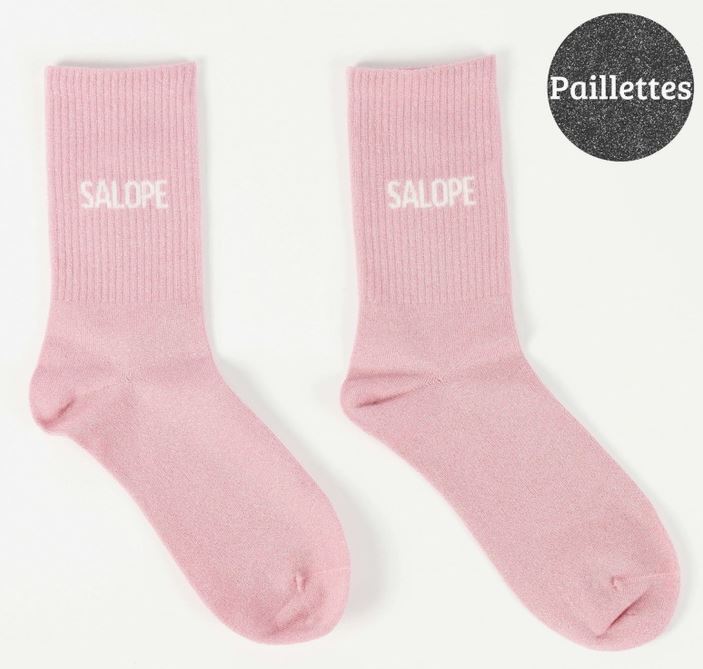 Chaussettes à paillettes SALOPE
