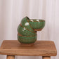 Coffret de 4 coupelles porcelaine "Jaspe" vert