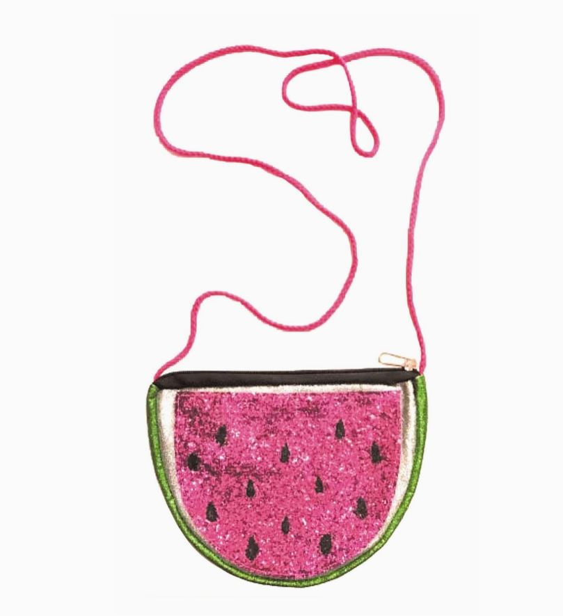 SAC A MAIN PASTEQUE GLITTER