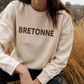 Sweat femme imprimé Léopard "BRETONNE"