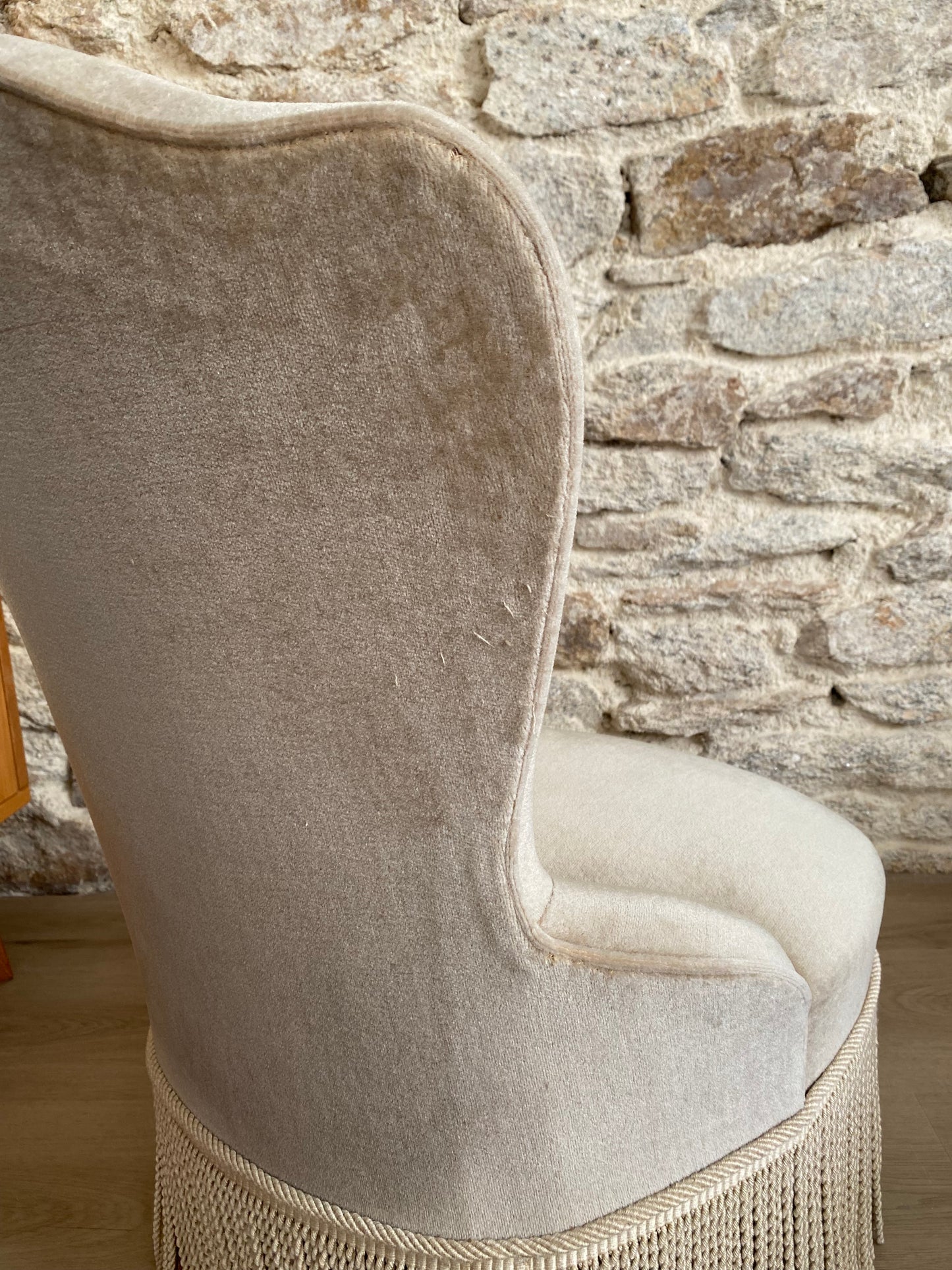 Petit fauteuil crapaud