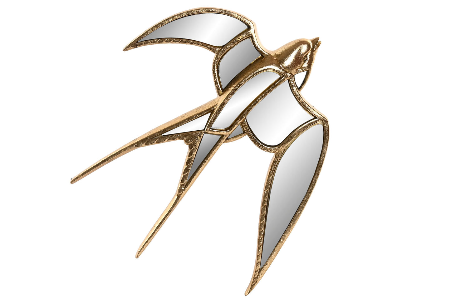 DÉCORATION MURALE MIROIR HIRONDELLE